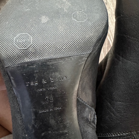 rag & bone “Beha” slim stiletto moto boot - Picture 6 of 9